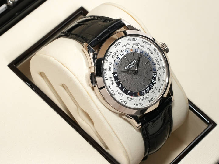 パテックフィリップ コンプリケーション ワールドタイム Ref.5230G-014 ホワイトゴールド グレー文字盤