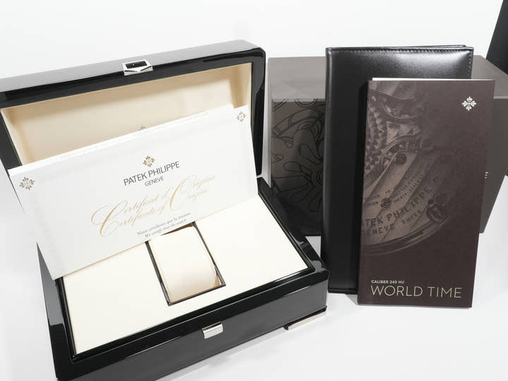 パテックフィリップ コンプリケーション ワールドタイム Ref.5230G-014 ホワイトゴールド グレー文字盤