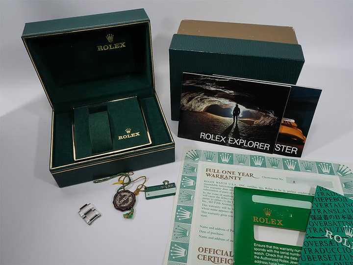 ロレックス エクスプローラーI Ref.1016 ステンレススチール ブラック文字盤