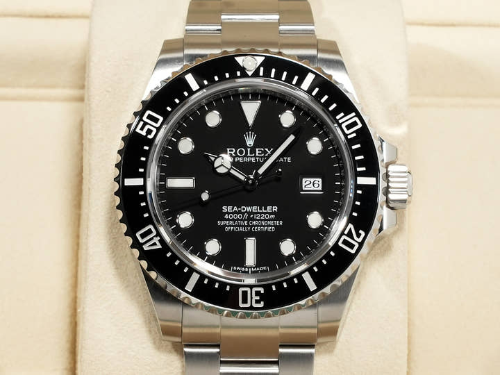 ロレックス シードゥエラー 4000 Ref.116600 ステンレススチール ブラック文字盤