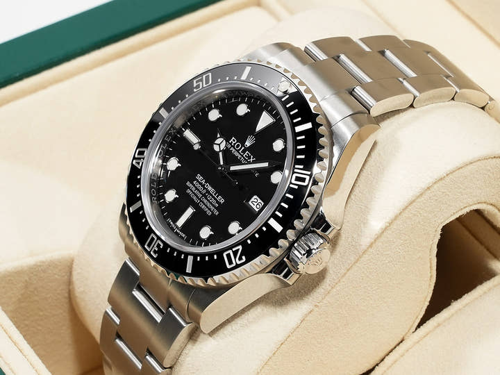 ロレックス シードゥエラー 4000 Ref.116600 ステンレススチール ブラック文字盤