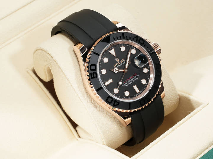 ロレックス ヨットマスター40 Ref.126655 エバーローズゴールド ブラック文字盤