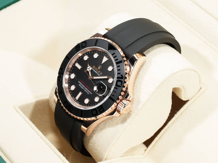 ロレックス ヨットマスター40 Ref.126655 エバーローズゴールド ブラック文字盤