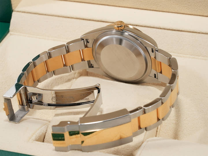 ロレックス エクスプローラー36 Ref.124273 ステンレススチール/イエローゴールド ブラック文字盤