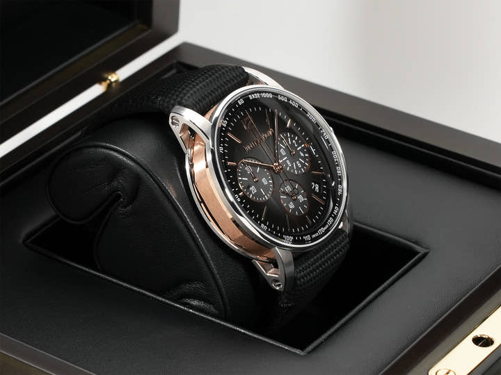 オーデマピゲ CODE 11.59 バイ オーデマ ピゲ クロノグラフ Ref.26393CR.OO.A002KB.01 ピンクゴールド/ホワイトゴールド スモークグレーラッカー文字盤