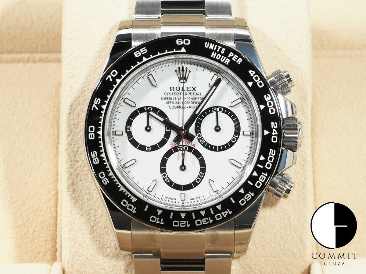 ロレックス デイトナ Ref.126500LN ステンレススチール ホワイト文字盤