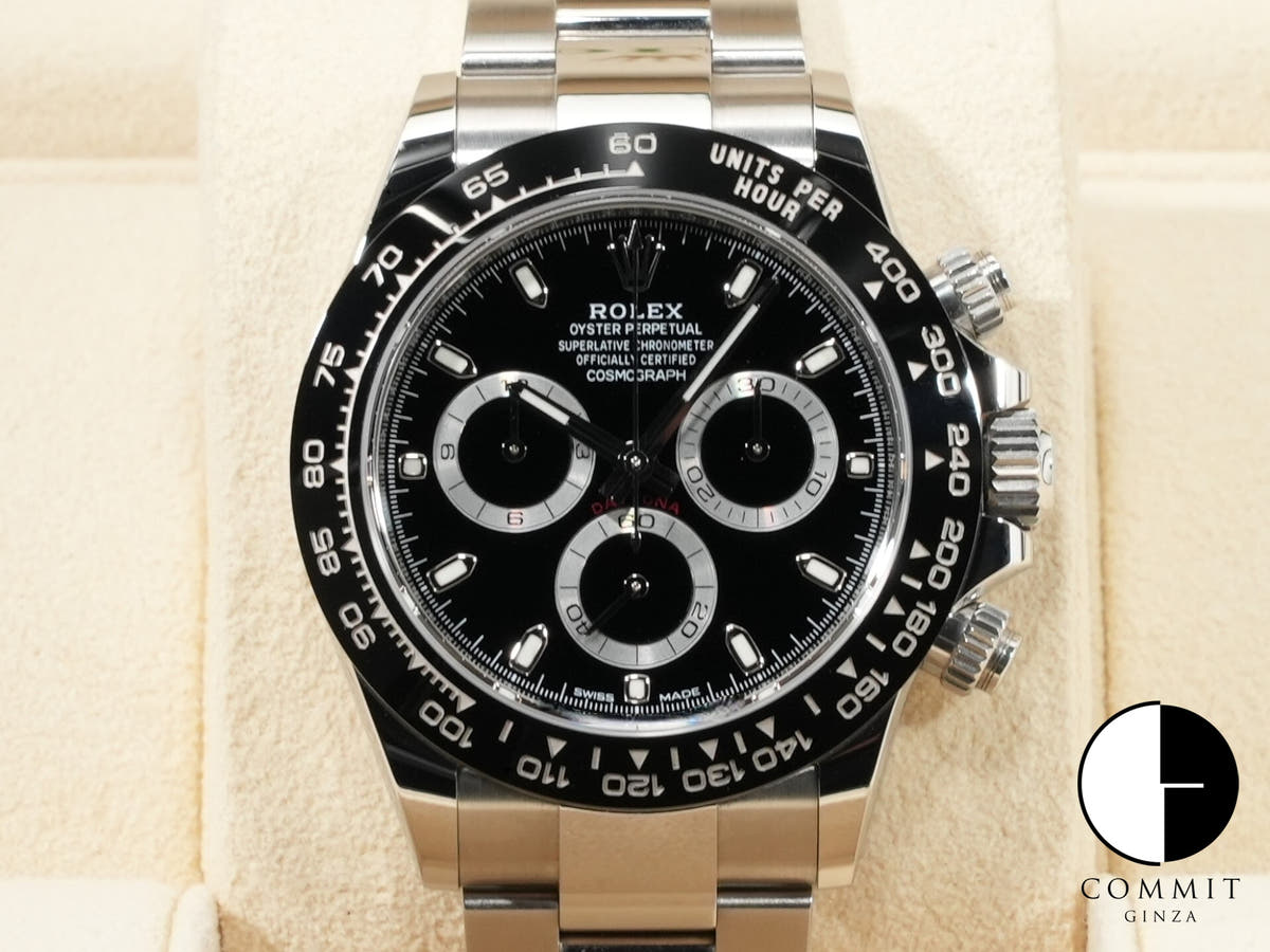 Rolex Daytona Ref.116500LN SS Black Dial