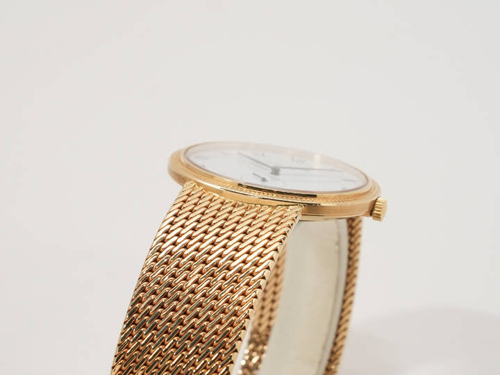 パテックフィリップ カラトラバ Ref.3919/005 イエローゴールド ホワイト文字盤