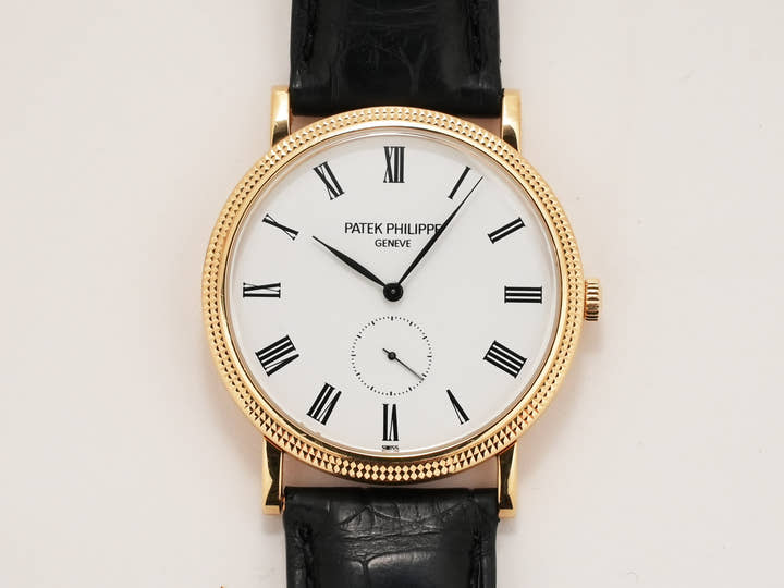 パテックフィリップ カラトラバ Ref.5119J-001 イエローゴールド ホワイト文字盤