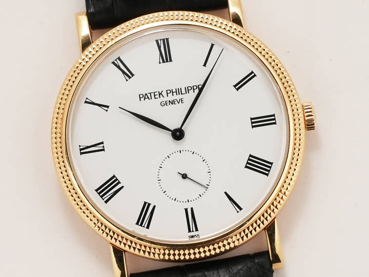 パテックフィリップ カラトラバ Ref.5119J-001 イエローゴールド ホワイト文字盤