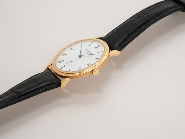 パテックフィリップ カラトラバ Ref.5119J-001 イエローゴールド ホワイト文字盤