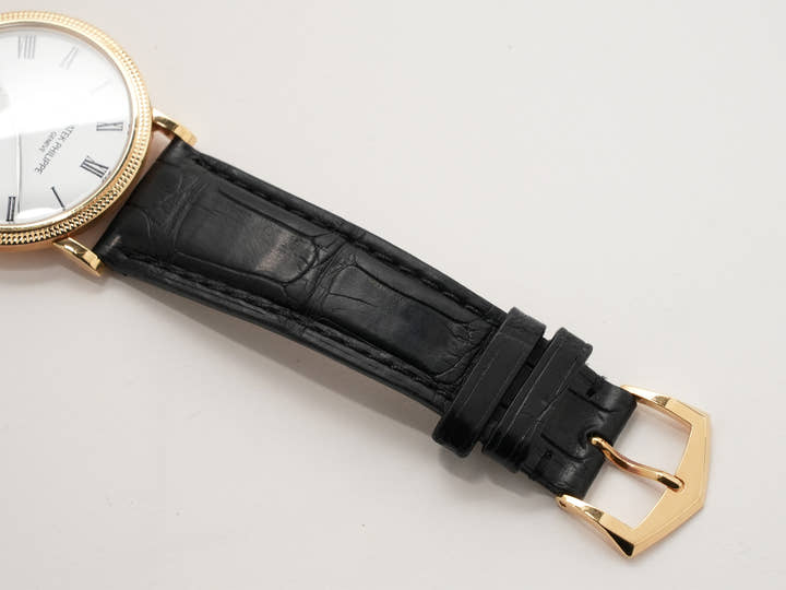 パテックフィリップ カラトラバ Ref.5119J-001 イエローゴールド ホワイト文字盤