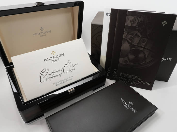 パテックフィリップ カラトラバ Ref.5119J-001 イエローゴールド ホワイト文字盤