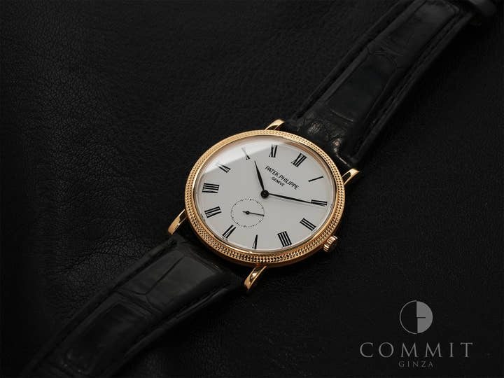 パテックフィリップ カラトラバ Ref.5119J-001 イエローゴールド ホワイト文字盤