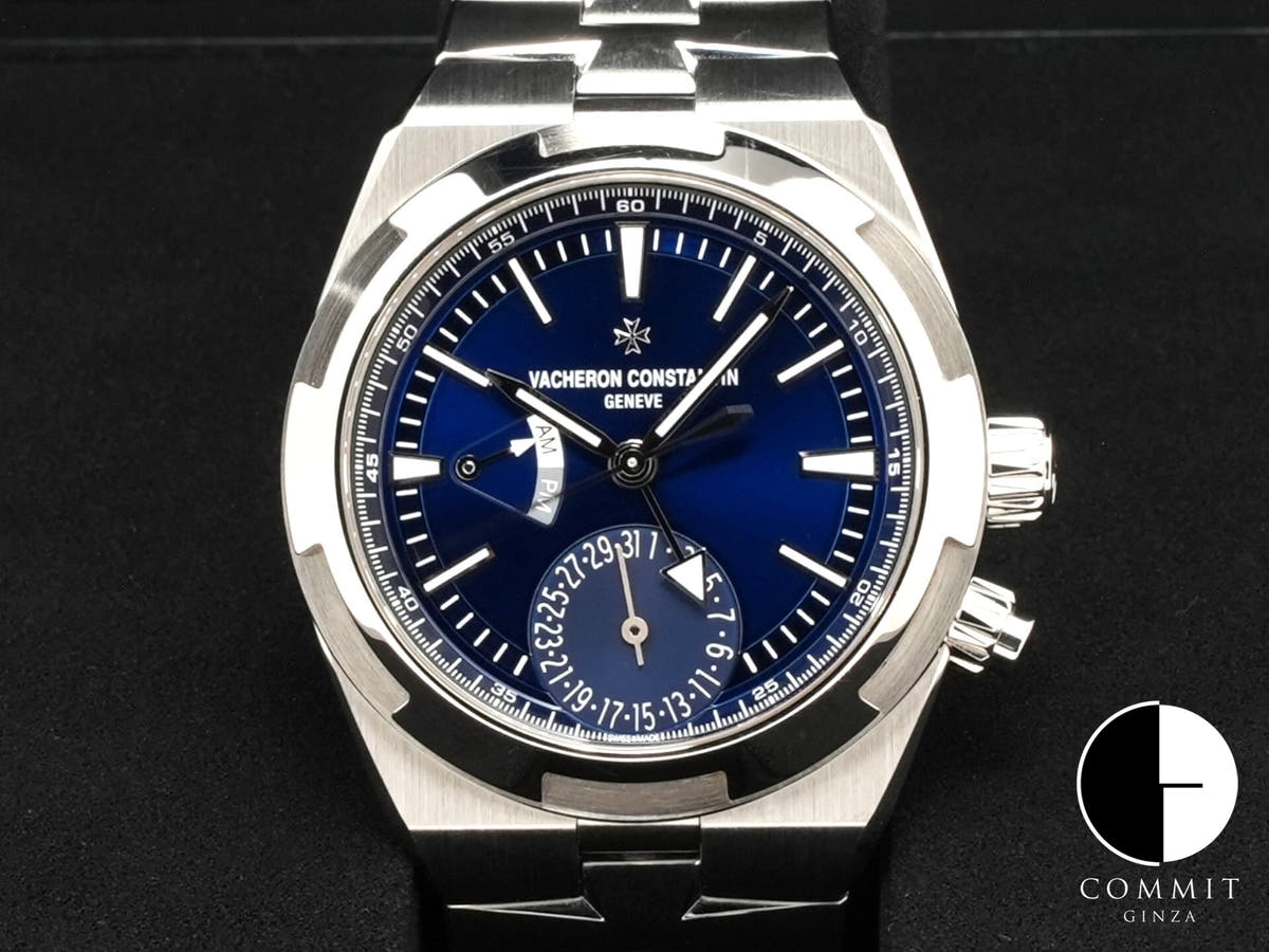 Vacheron Constantin Overseas Dual Time Ref.7900V/110A-B334 Blue Dial Used 8ki3n83q