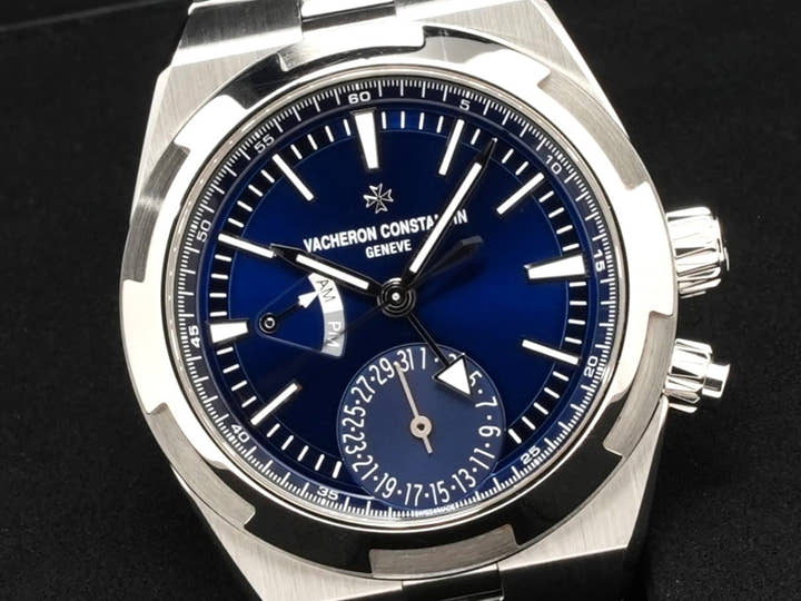 Vacheron Constantin Overseas Dual Time Ref.7900V/110A-B334 Blue Dial Used 8ki3n83q