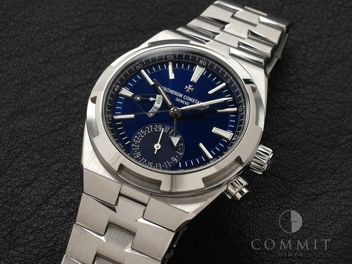 Vacheron Constantin Overseas Dual Time Ref.7900V/110A-B334 Blue Dial Used 8ki3n83q