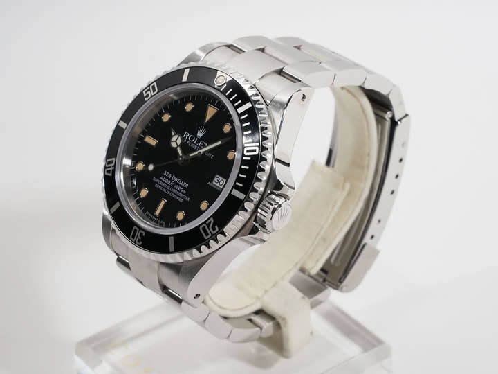 ロレックス シードゥエラー Ref.16600 ステンレススチール ブラック文字盤