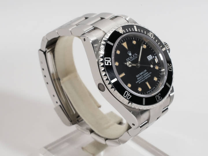 ロレックス シードゥエラー Ref.16600 ステンレススチール ブラック文字盤