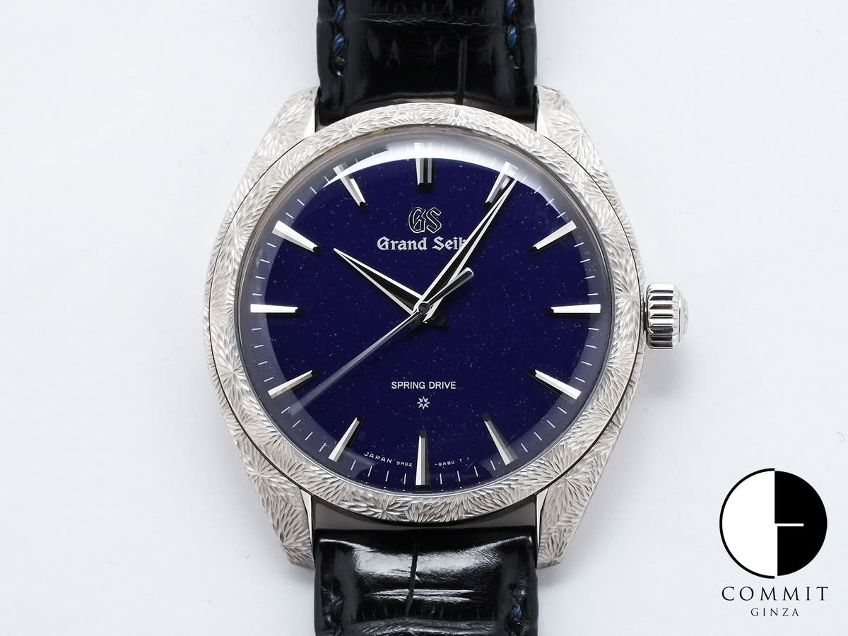 グランドセイコー マスターピースコレクション セイコー140周年記念限定モデル Ref.SBGZ007 ブルー文字盤 中古 hv5bgasx