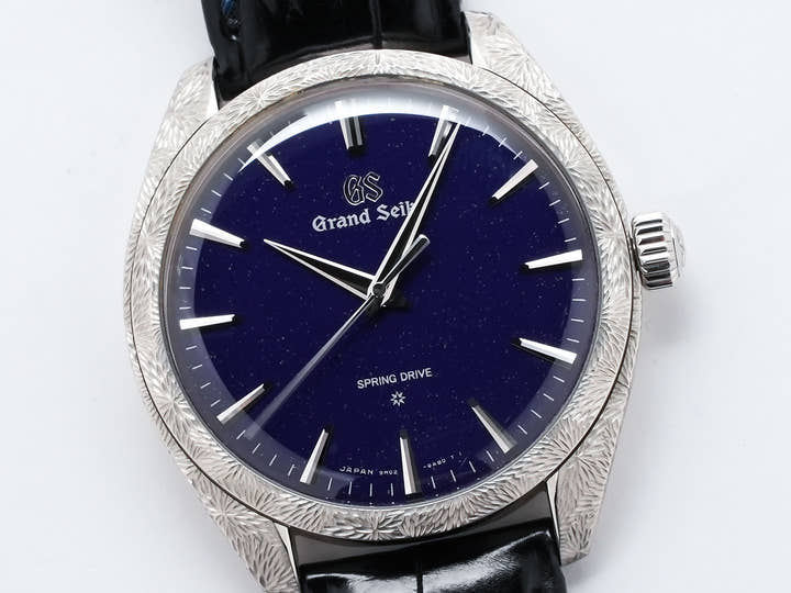 グランドセイコー マスターピースコレクション セイコー140周年記念限定モデル Ref.SBGZ007 ブルー文字盤 中古 hv5bgasx