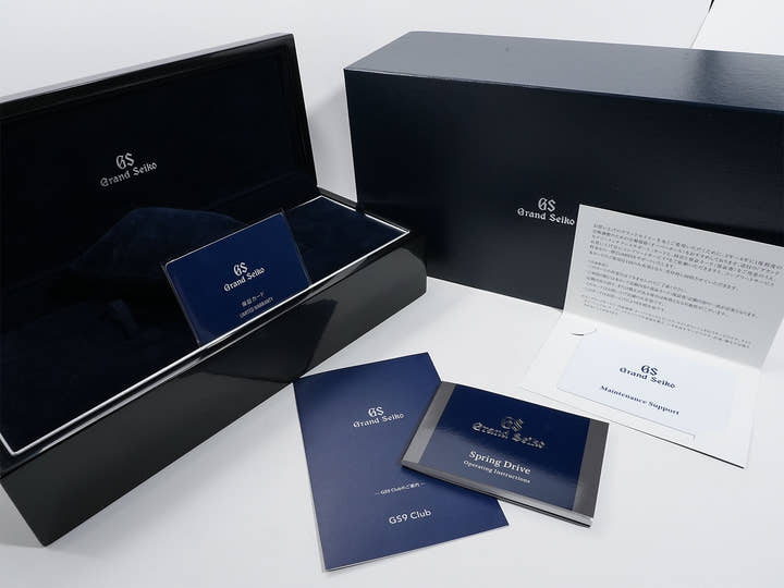 グランドセイコー マスターピースコレクション セイコー140周年記念限定モデル Ref.SBGZ007 ブルー文字盤 中古 hv5bgasx