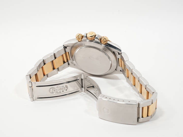 ロレックス デイトナ エルプリメロ Ref.16523 ステンレススチール/イエローゴールド ホワイト文字盤