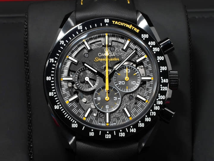 オメガ スピードマスター ダーク サイド オブ ザ ムーン クロノグラフ 44.25 MM Ref.311.92.44.30.01.001 スケルトン文字盤 極美品 jtdq9859