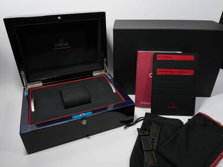 オメガ スピードマスター ダーク サイド オブ ザ ムーン クロノグラフ 44.25 MM Ref.311.92.44.30.01.001 スケルトン文字盤 極美品 jtdq9859