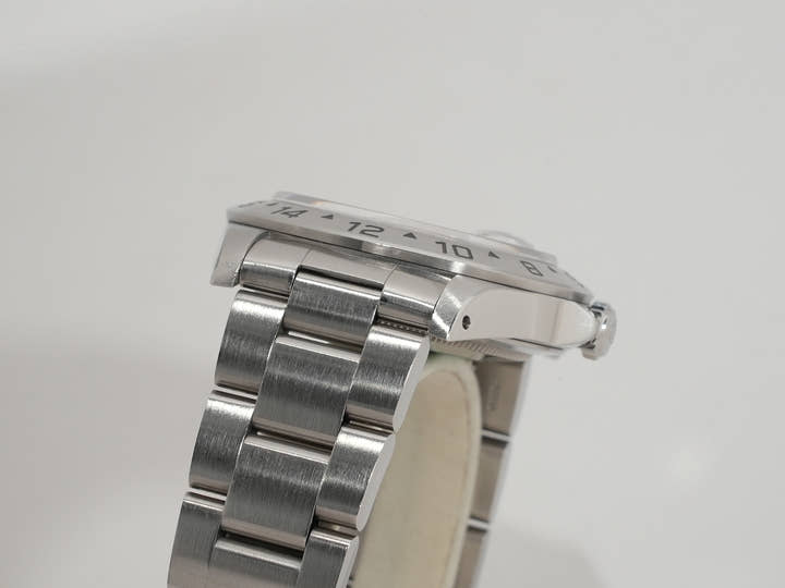 ロレックス エクスプローラーII Ref.16570 ステンレススチール ホワイト文字盤