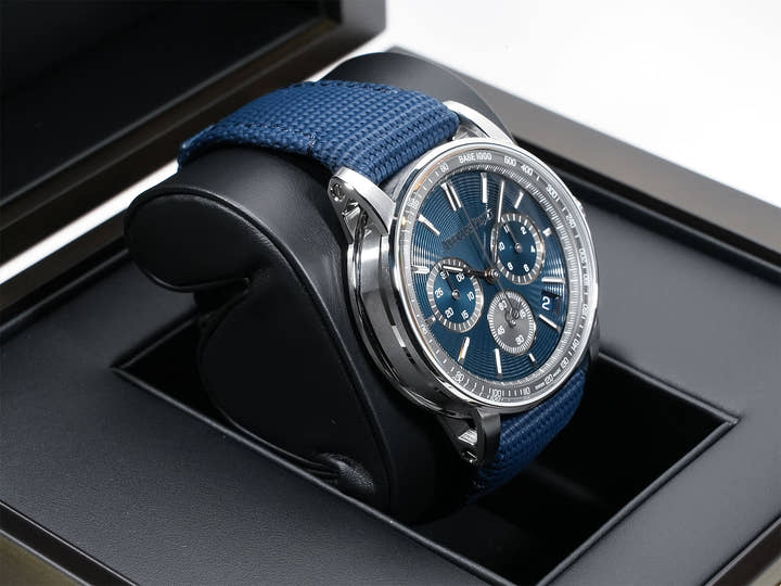 オーデマピゲ CODE 11.59 バイ オーデマ ピゲ クロノグラフ Ref.26393ST.OO.A348KB.01 ステンレススチール ナイトブルー文字盤