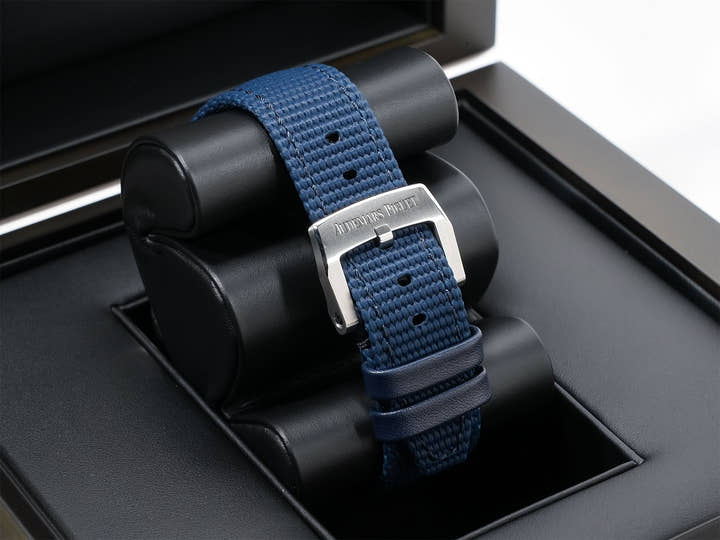 オーデマピゲ CODE 11.59 バイ オーデマ ピゲ クロノグラフ Ref.26393ST.OO.A348KB.01 ステンレススチール ナイトブルー文字盤