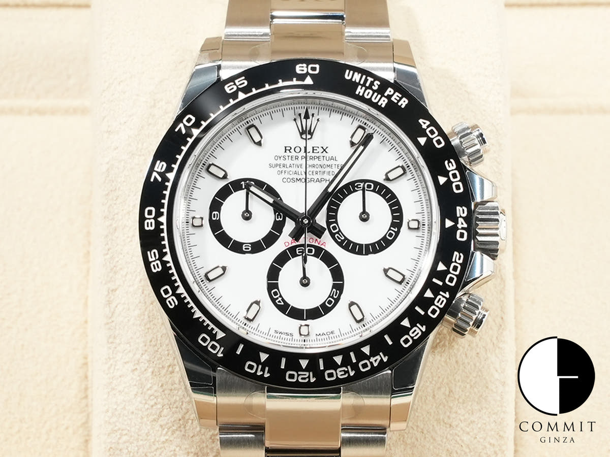 ロレックス デイトナ Ref.116500LN ステンレススチール ホワイト文字盤