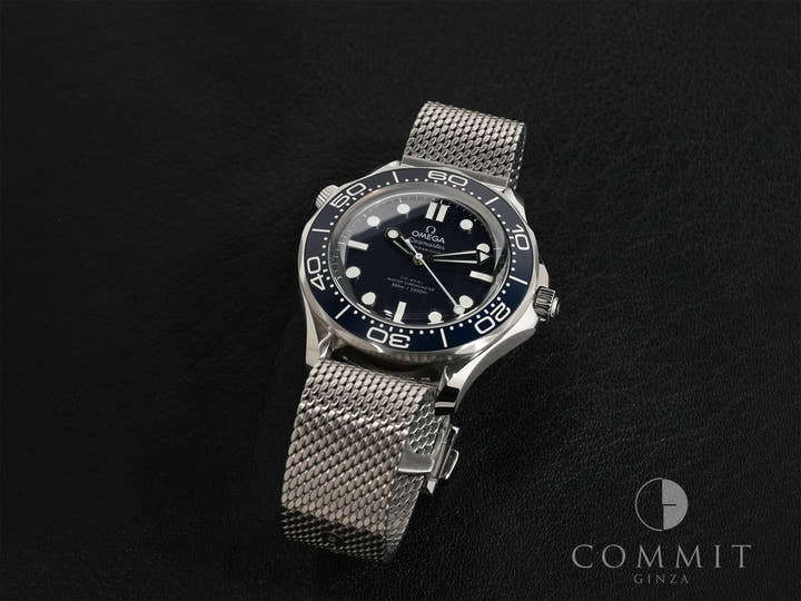 オメガ シーマスター ダイバー 300M コーアクシャル マスター クロノメーター 42MM Ref.210.30.42.20.03.002 ブルー文字盤 美品 j9t6j9th