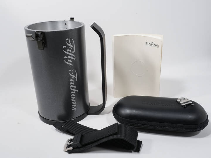 ブランパン フィフティファゾムス 50周年記念 シリーズⅢ Ref.2200A-1130-71 ブラック文字盤 中古 die57su5