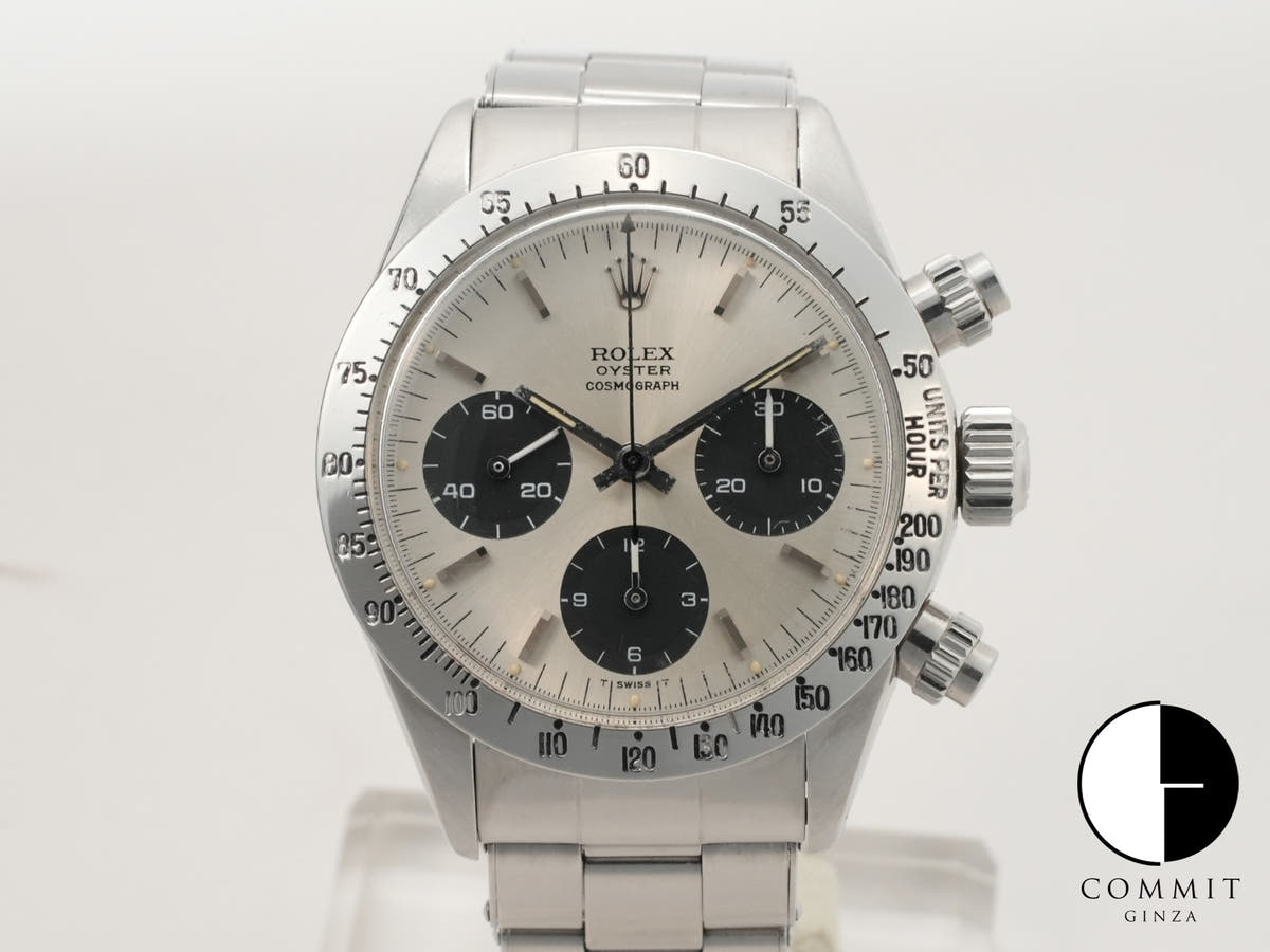 ロレックス デイトナ Ref.6265 ステンレススチール シルバー文字盤