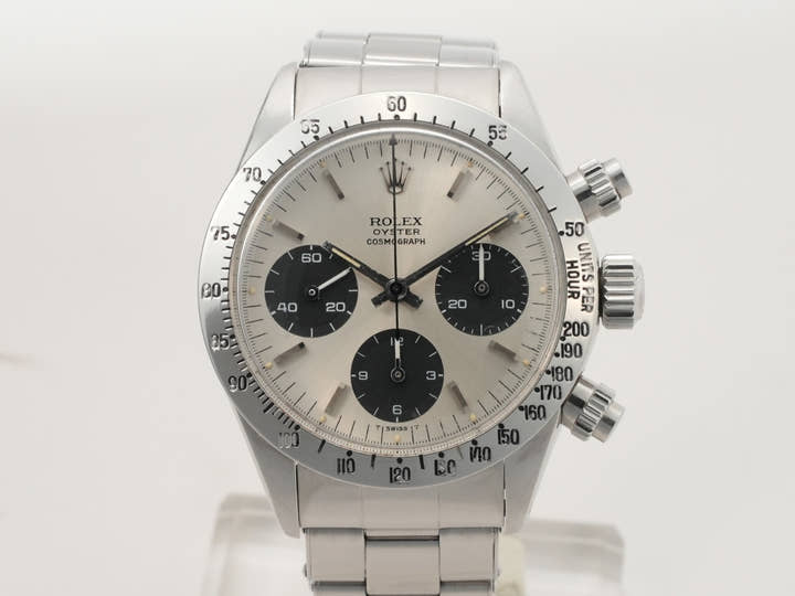 ロレックス デイトナ Ref.6265 ステンレススチール シルバー文字盤