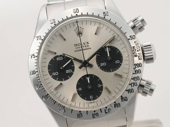 ロレックス デイトナ Ref.6265 ステンレススチール シルバー文字盤