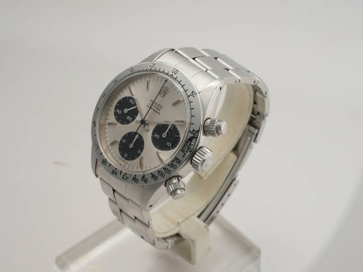 ロレックス デイトナ Ref.6265 ステンレススチール シルバー文字盤