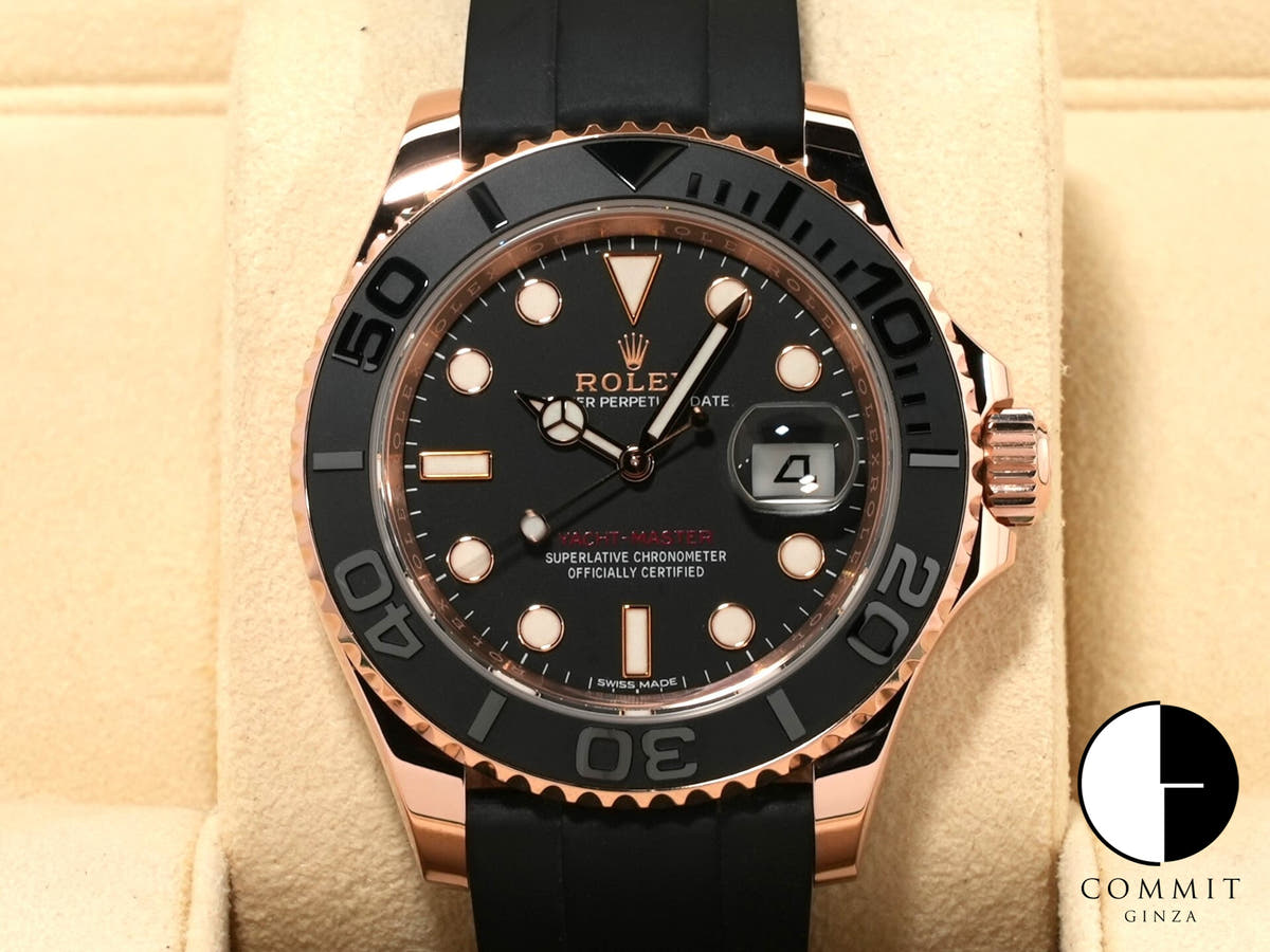 ロレックス ヨットマスター40 Ref.116655 エバーローズゴールド ブラック文字盤