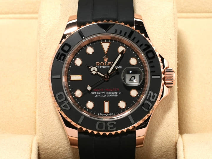 ロレックス ヨットマスター40 Ref.116655 エバーローズゴールド ブラック文字盤