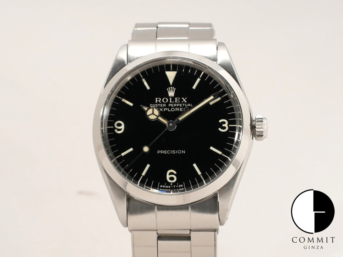 Rolex Explorer Ref. 5500 Stainless Steel Black Dial