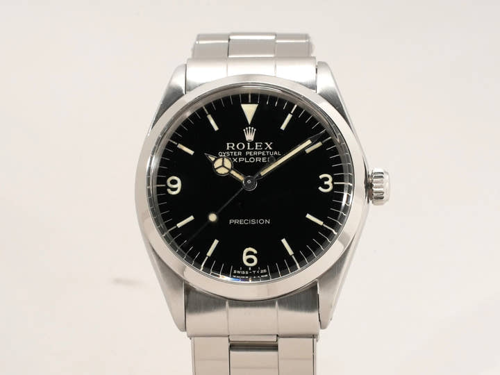 Rolex Explorer Ref. 5500 Stainless Steel Black Dial