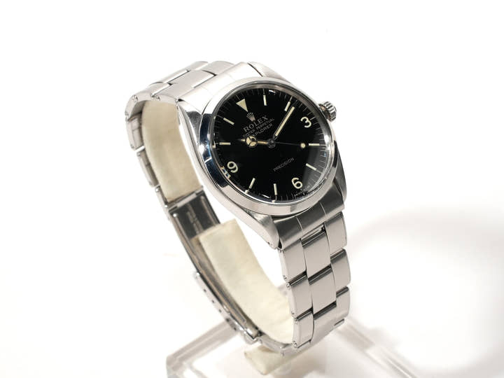 Rolex Explorer Ref. 5500 Stainless Steel Black Dial
