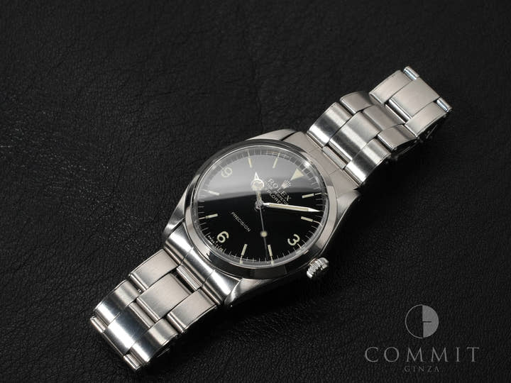 Rolex Explorer Ref. 5500 Stainless Steel Black Dial