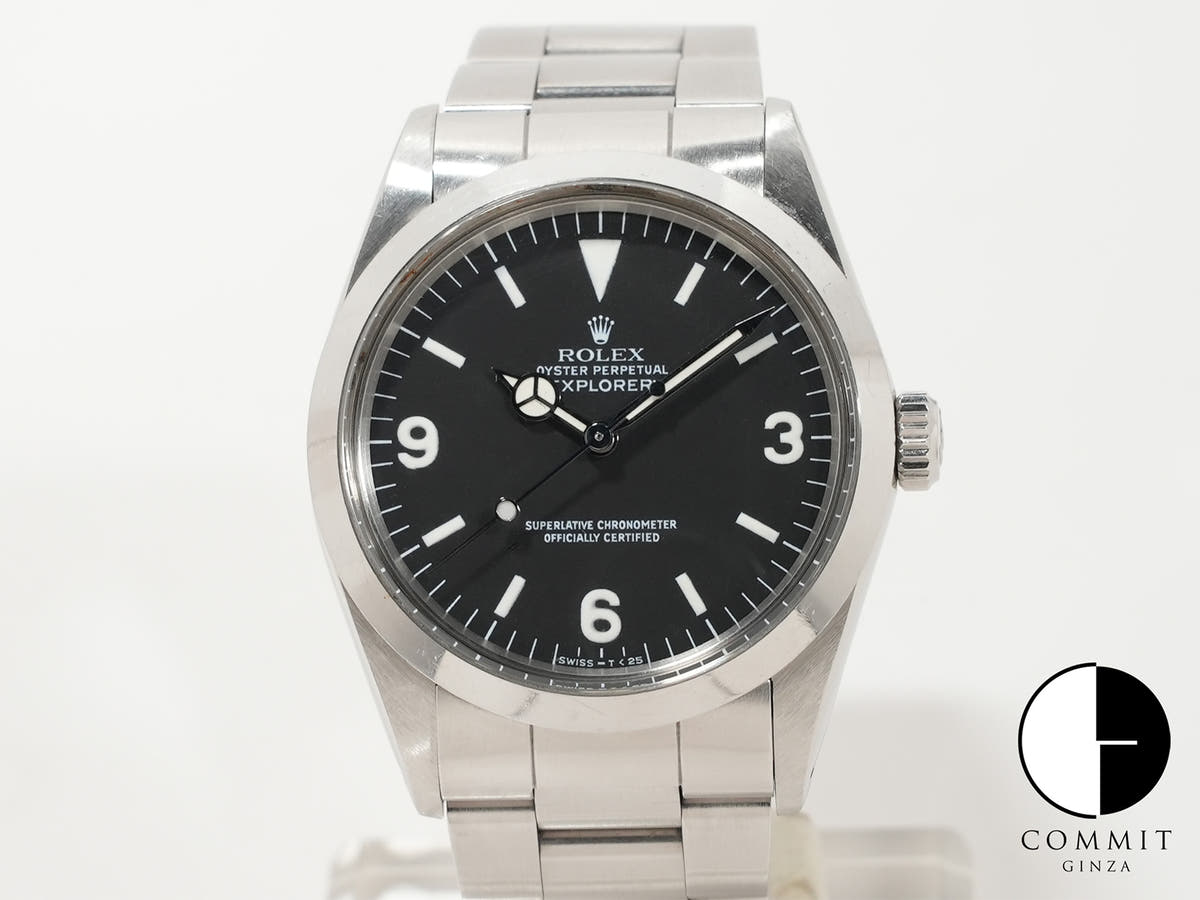 Rolex Explorer I Ref. 1016 Stainless Steel Black Dial