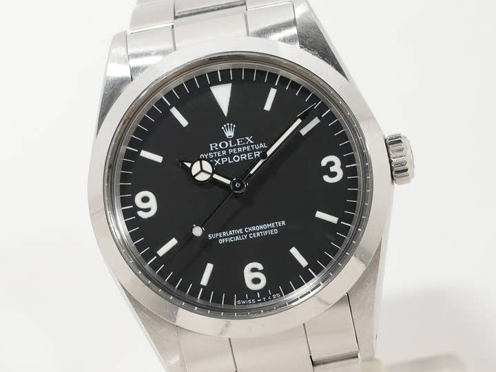 Rolex Explorer I Ref. 1016 Stainless Steel Black Dial