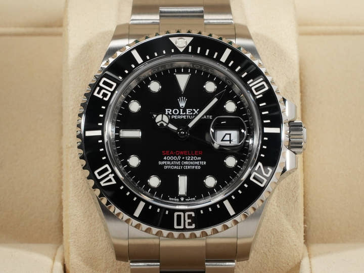 ロレックス シードゥエラー Ref.126600 ステンレススチール ブラック文字盤