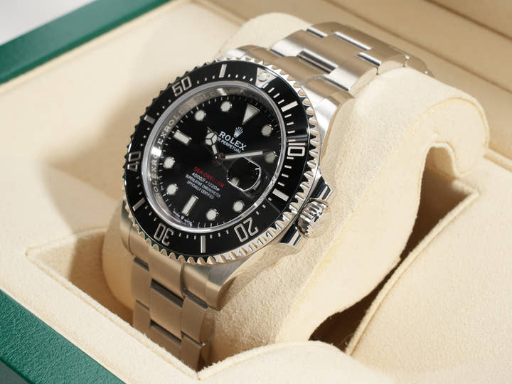 ロレックス シードゥエラー Ref.126600 ステンレススチール ブラック文字盤