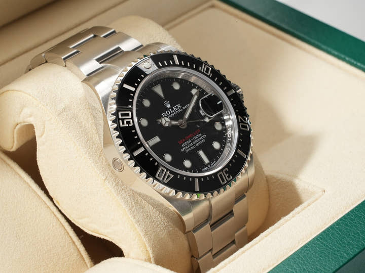 ロレックス シードゥエラー Ref.126600 ステンレススチール ブラック文字盤